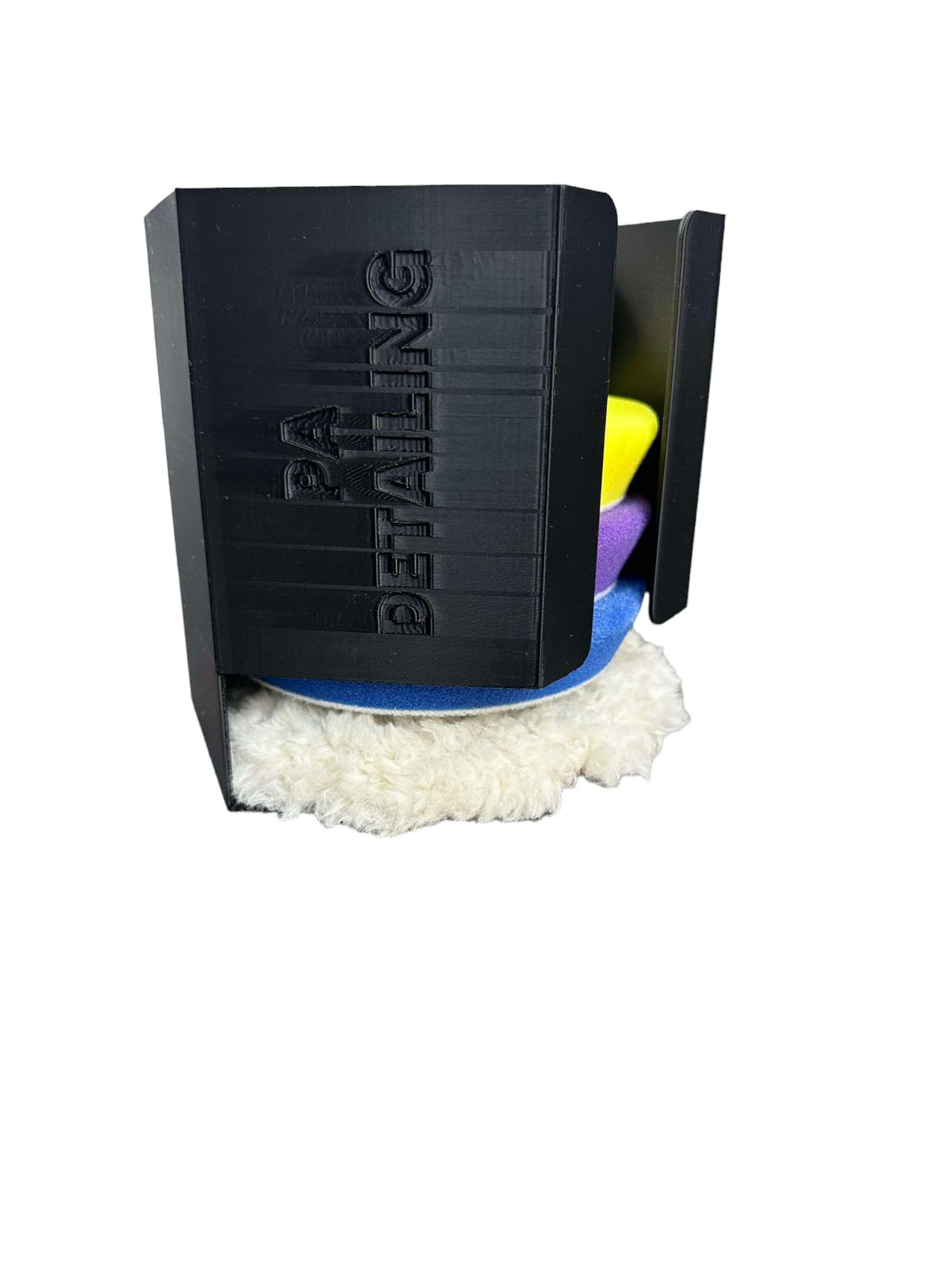 Support de Pad 3D en PLA – Rangement et Organisation pour Pads de Polissage (75 mm / 125 mm)