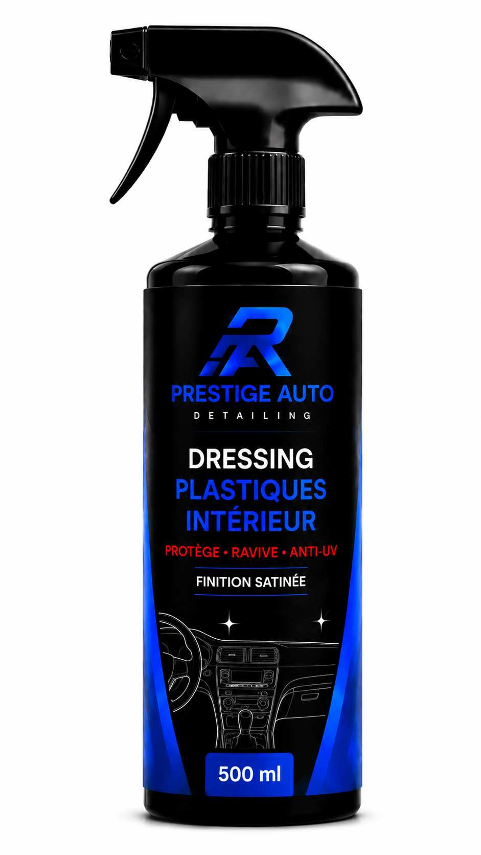 Dressing Plastiques Intérieur 500 ml