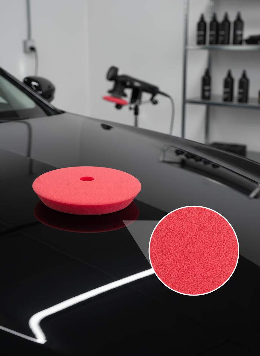Pad de Polissage Finition – Mousse Douce à Faible Abrasivité pour Brillance et Finition Parfaite